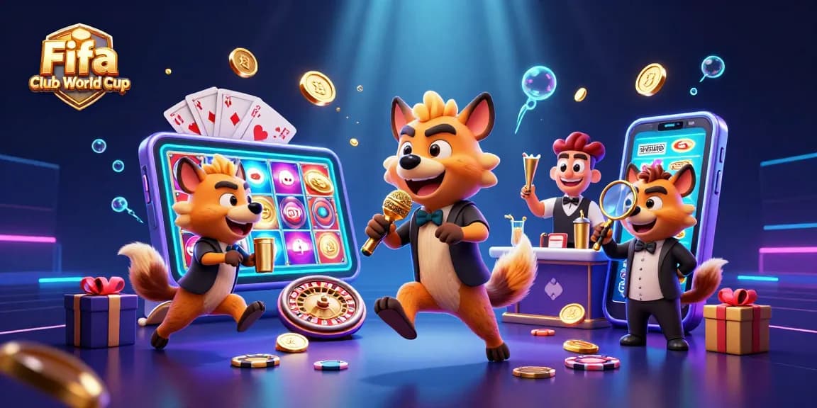 Experience the excitement of the Fifa Club World Cup with dynamic casino characters and thrilling gaming elements.