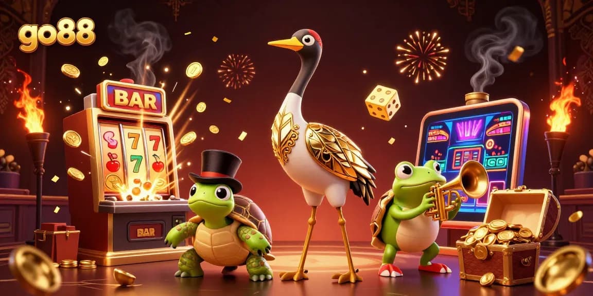 Go88 pulls players into a thrilling casino experience with vibrant characters and exciting jackpot action.