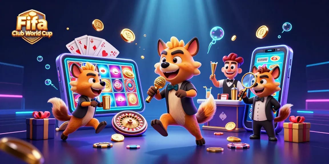 Experience the excitement of the Fifa Club World Cup with dynamic casino characters and thrilling gaming elements.